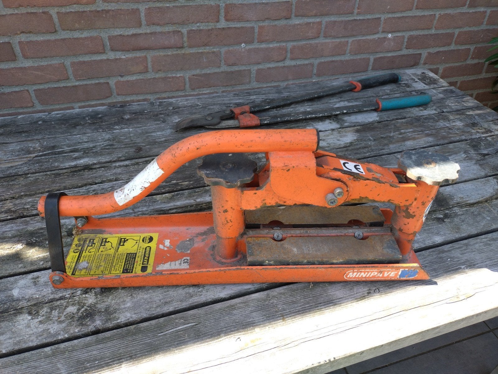 Stenenknipper - Ideaal voor bestrating en tuinwerk, Ophalen