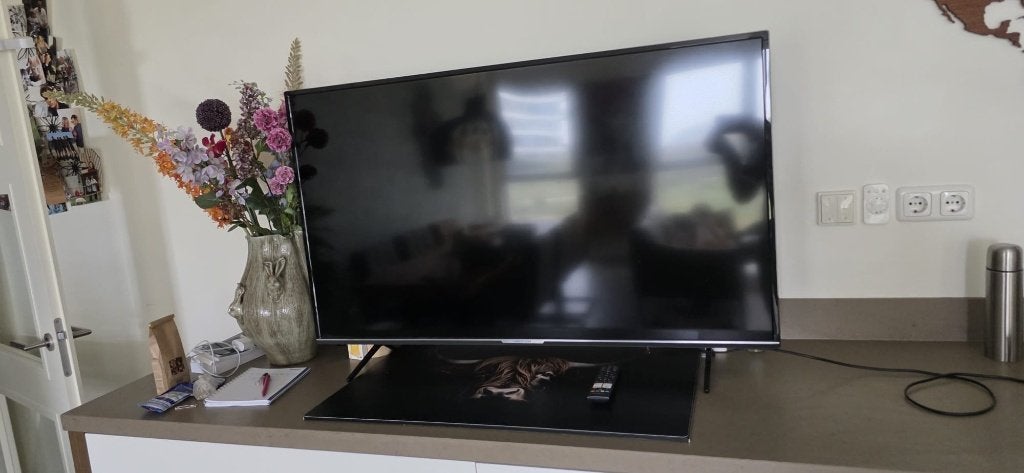 Medion TV 50inch, 50 Hz, LCD, Zo goed als nieuw, 100 cm of meer