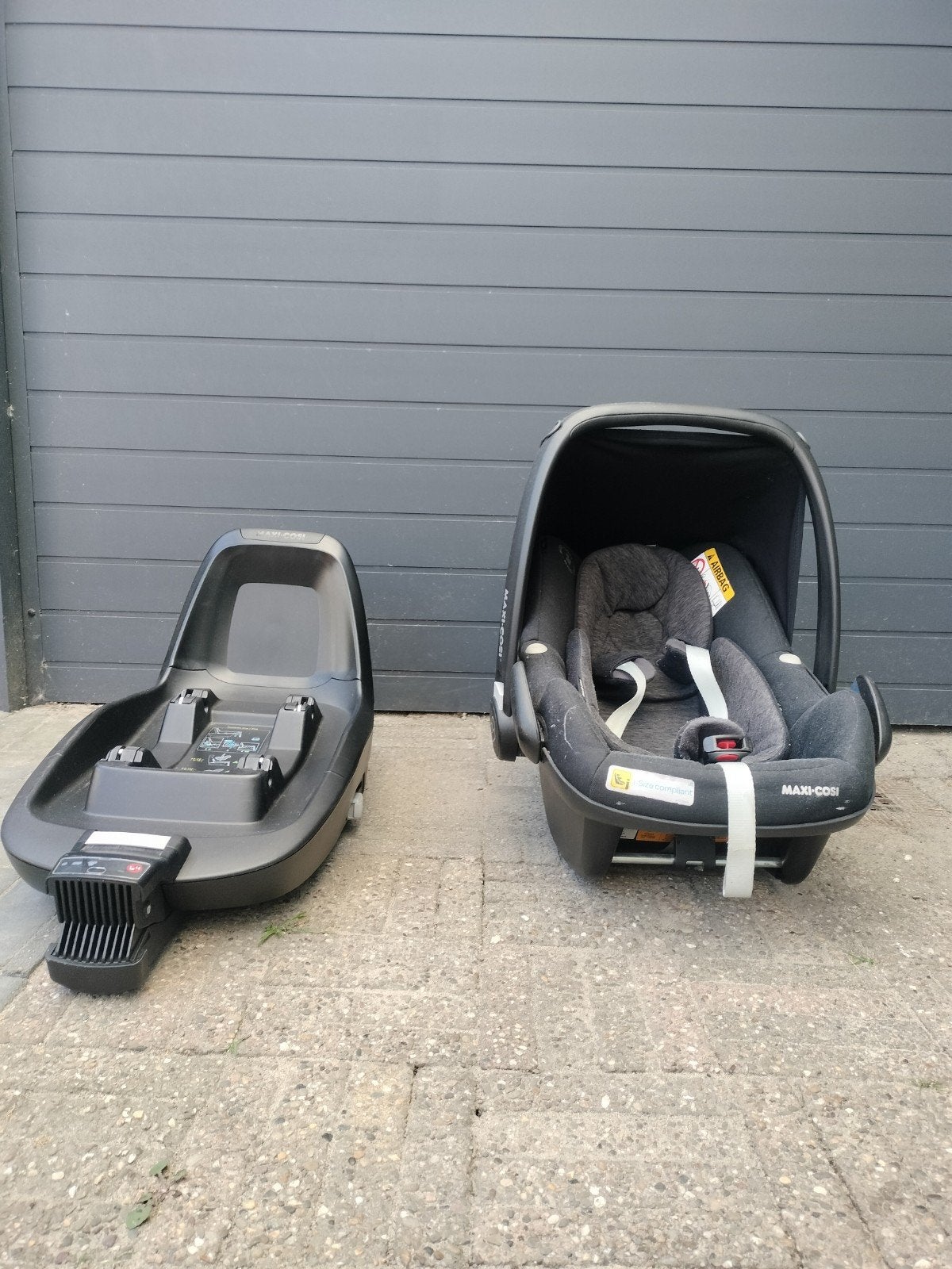 Maxi-Cosi autostoel met Isofix base, Ophalen, Gebruikt, Isofix, 0 t/m 13 kg