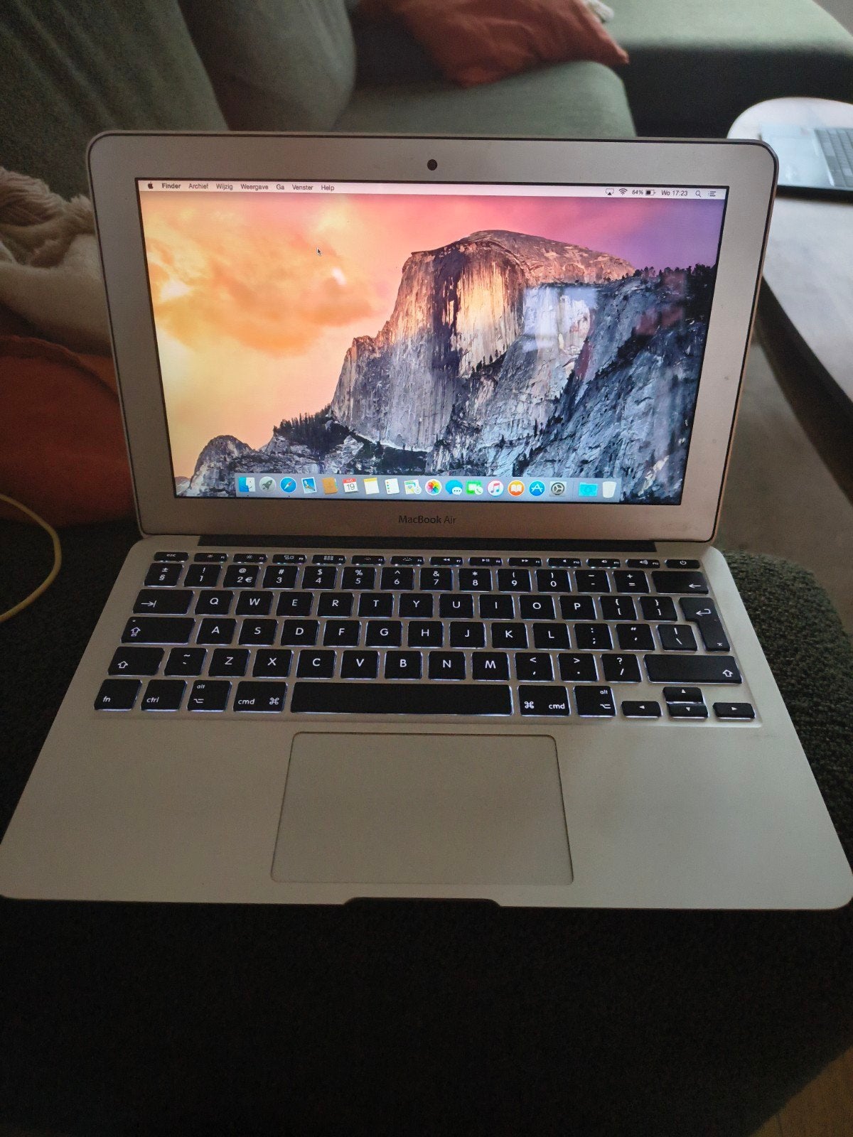 MacBook air, Ophalen of Verzenden, 13 inch, MacBook Air, 2 tot 3 Ghz