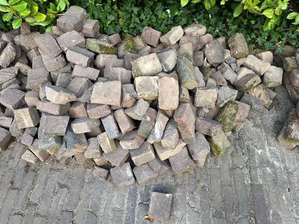 Waaltjes, verschillende partijtjes, Overige materialen, Gebruikt, Bruin, Overige typen