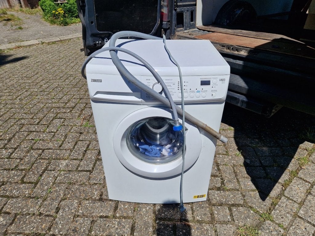 Zanussi wasmachine, Ophalen, 1200 tot 1600 toeren, Zo goed als nieuw, Voorlader