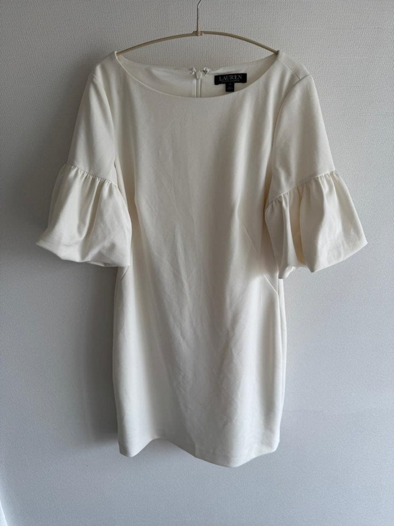 Designer jurk Ralph Lauren, Ralph Lauren, Ophalen of Verzenden, Zo goed als nieuw, Wit