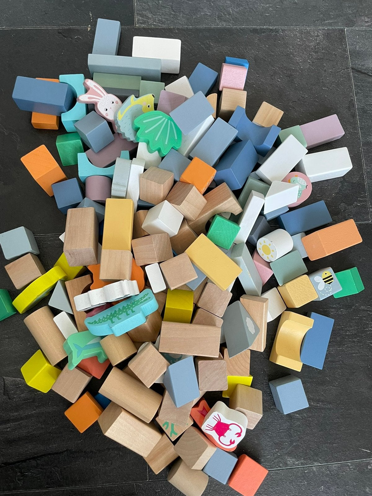 Houten blokken set 150 stuks, Ophalen of Verzenden