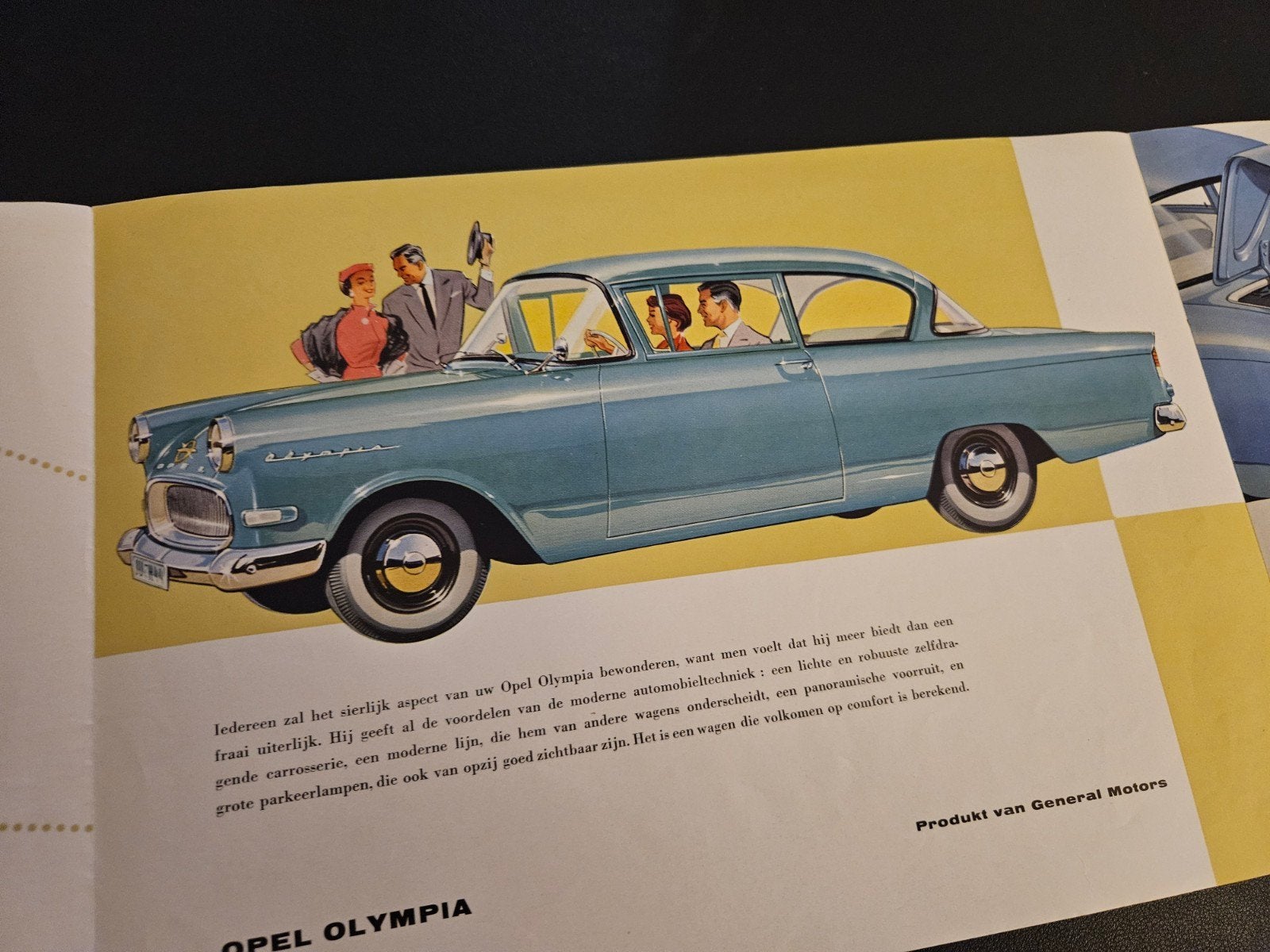 Brochure Opel Olympia 1957, Ophalen of Verzenden, Zo goed als nieuw, Opel