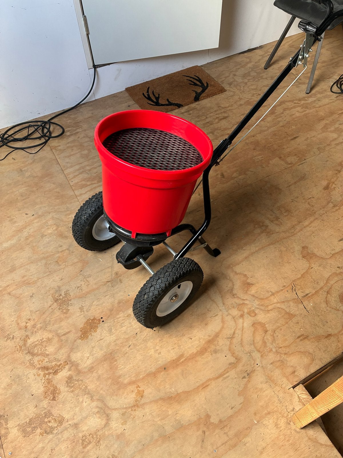 Turfmaster roteerstrooier xbips25r strooiwagen, Ophalen, Zo goed als nieuw