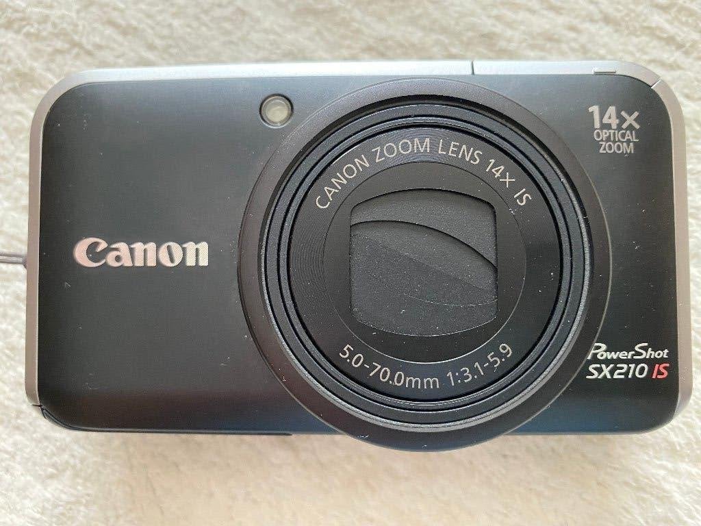 Canon PowerShot SX210 IS, 14 megapixels, Canon, Ophalen of Verzenden, Zo goed als nieuw