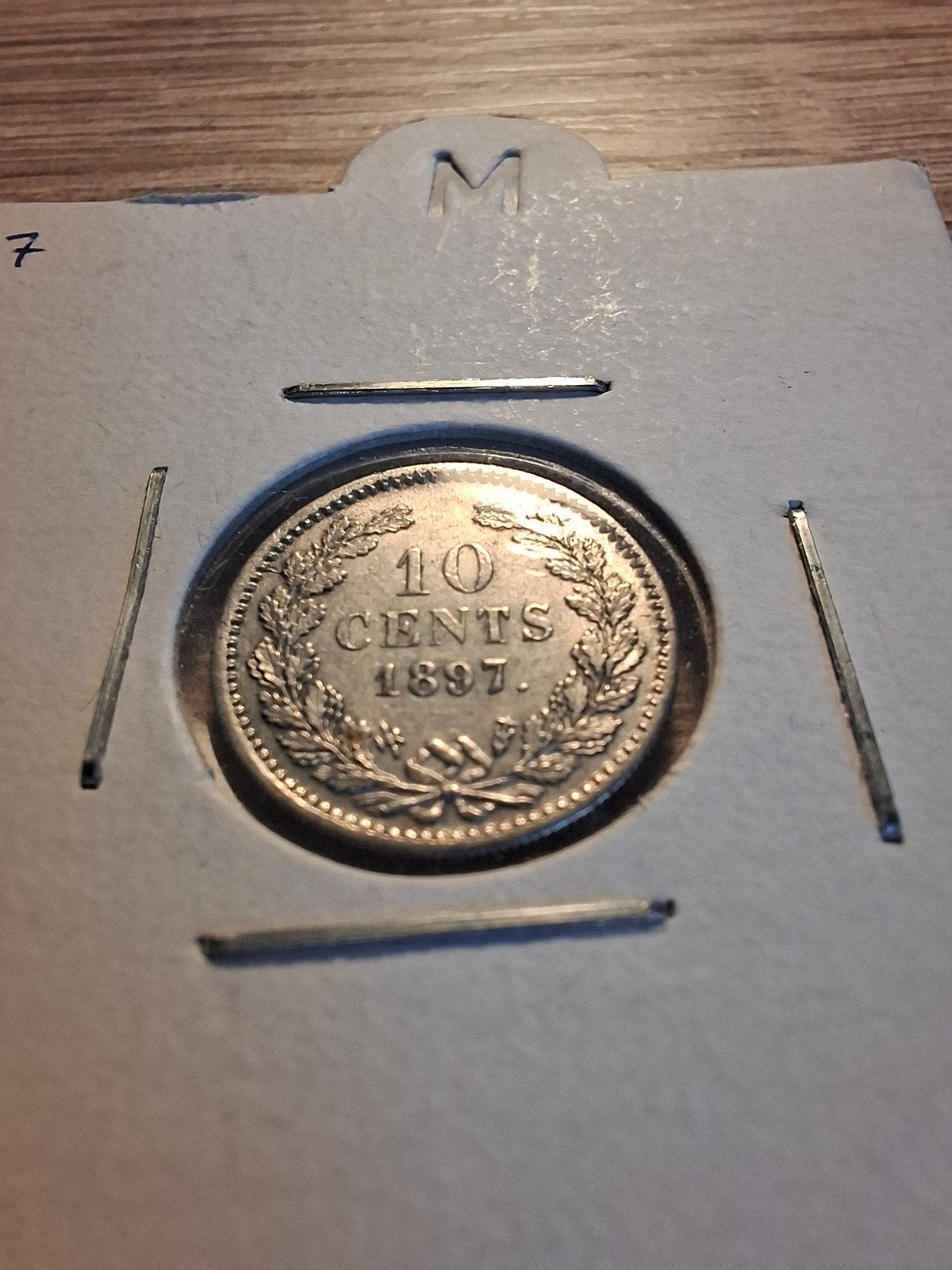 Dubbeltje / 10 cent 1897 | Wilhelmina | topkwaliteit, Postzegels en Munten, Zilver, Ophalen of Verzenden, 10 cent, Koningin Wilhelmina