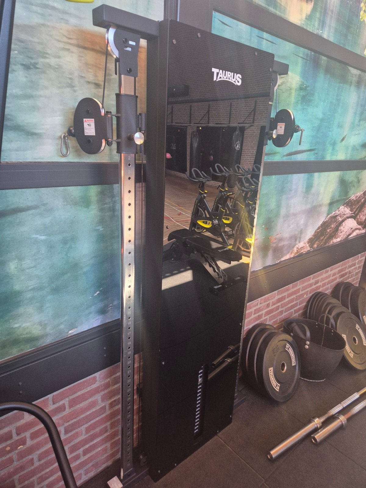 Taurus verstelbare dual adjustable pulley / functional train, Sport en Fitness, Ophalen, Zo goed als nieuw, Benen, Krachtstation
