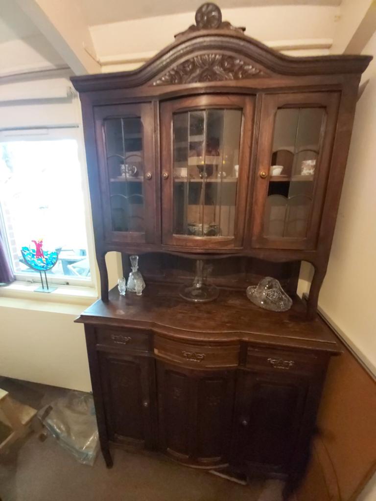 Buffetkast 2 delig. Ongeveer uit 1930., Ophalen of Verzenden