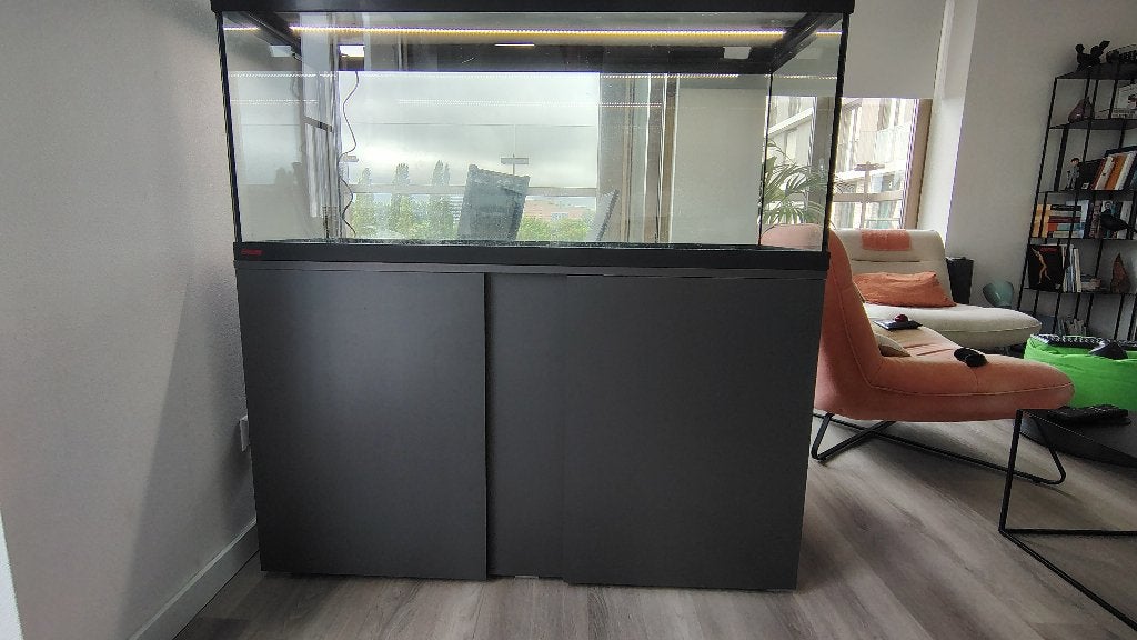 Eheim Vivaline LED 240 (aquarium met meubel), Gebruikt, Leeg aquarium, Eheim, Ophalen