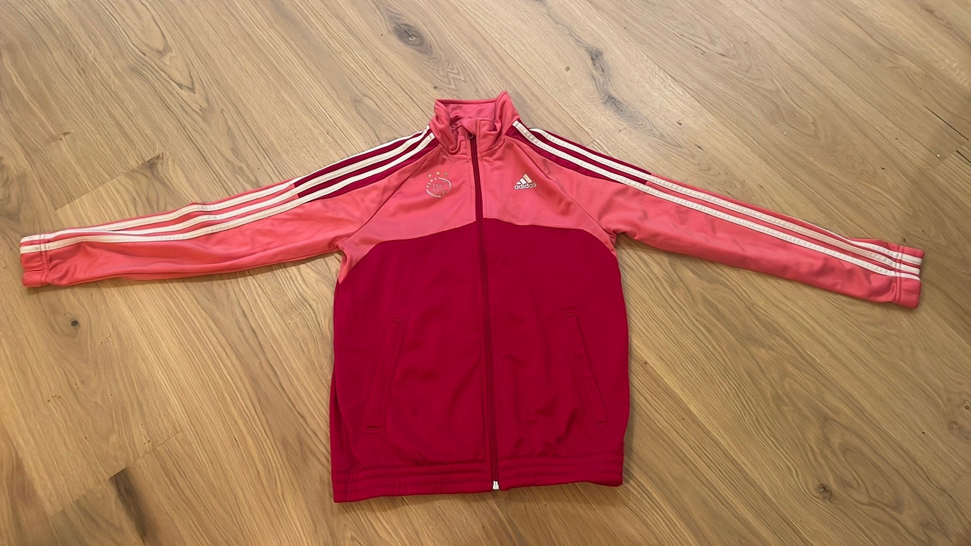 Trainingsjack Adidas - Ajax - Sport - Maat M, Ophalen of Verzenden, Zo goed als nieuw, Jongen of Meisje, Sport- of Zwemkleding