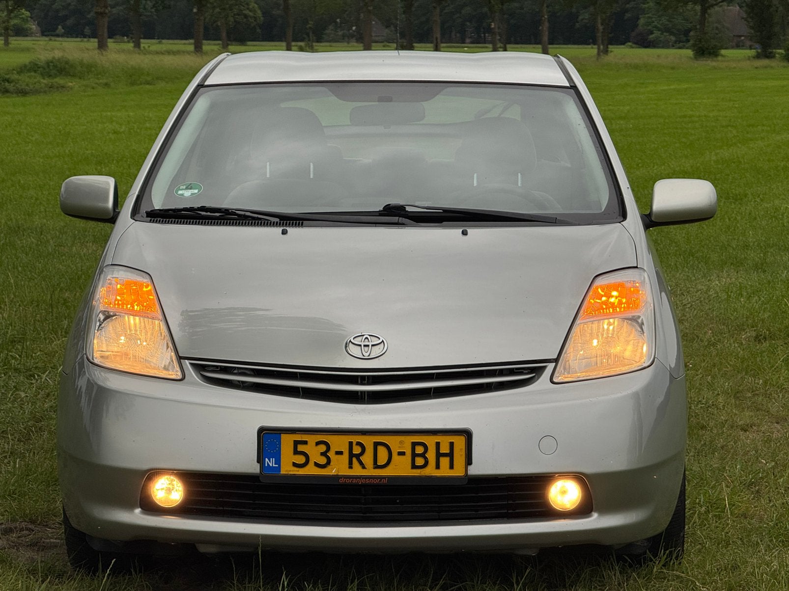 Toyota Prius 1.5 HSD 2005 Grijs, Auto's, Toyota, Particulier, Prius, ABS, Airbags, Airconditioning, Bluetooth, Boordcomputer, Centrale vergrendeling