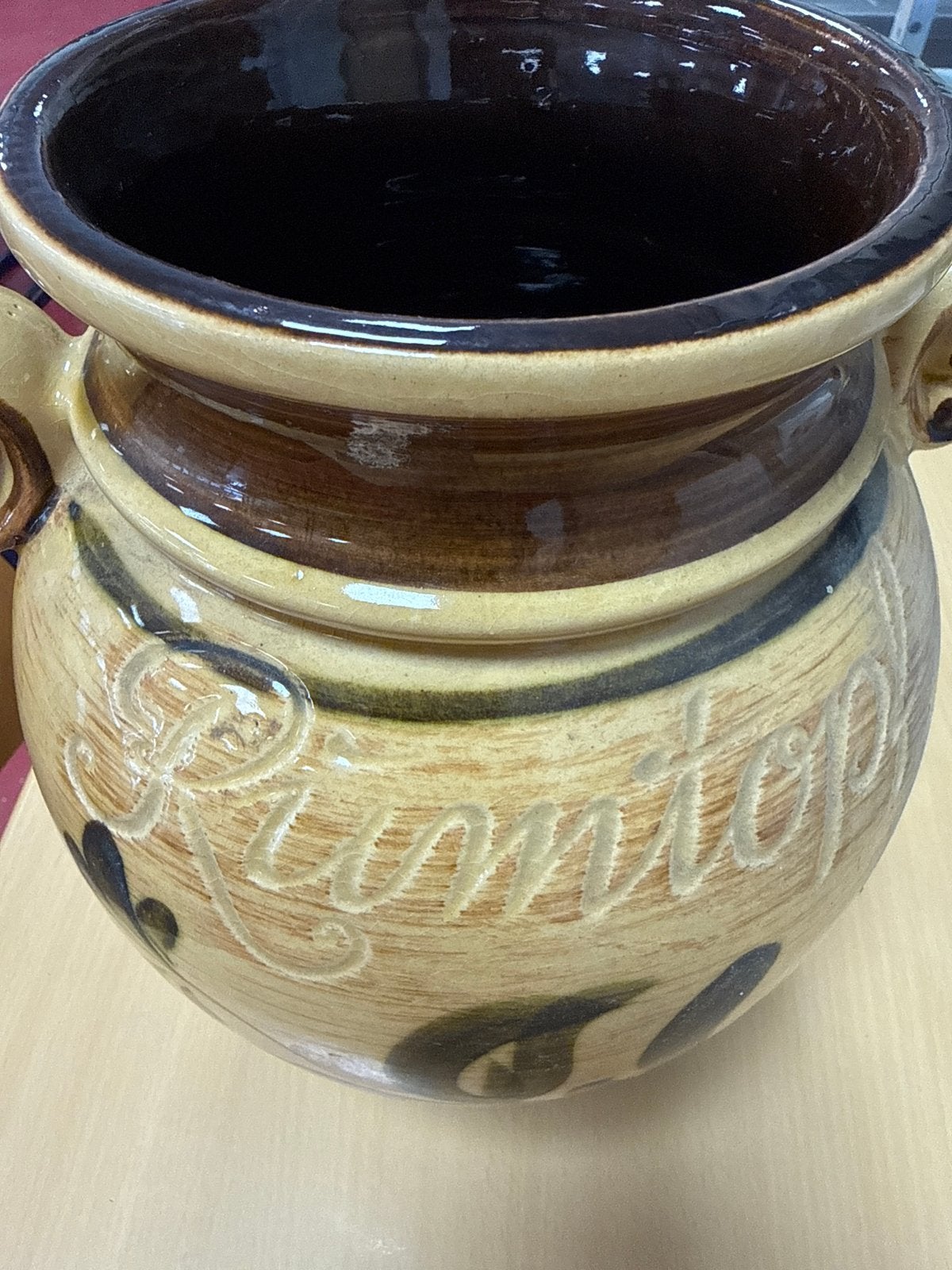 Vintage Rumtopf van West-Duitsland - Keramiek, Antiek en Kunst, Ophalen