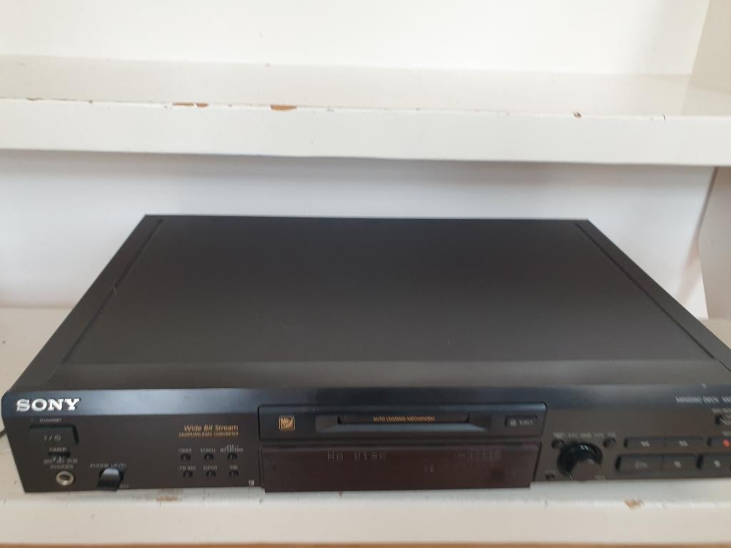 Sony minidisc recorder - type MDS-JE520 . Zo Goed Als Nieuw, Audio, Tv en Foto, Professionele Audio-, Tv- en Video-apparatuur