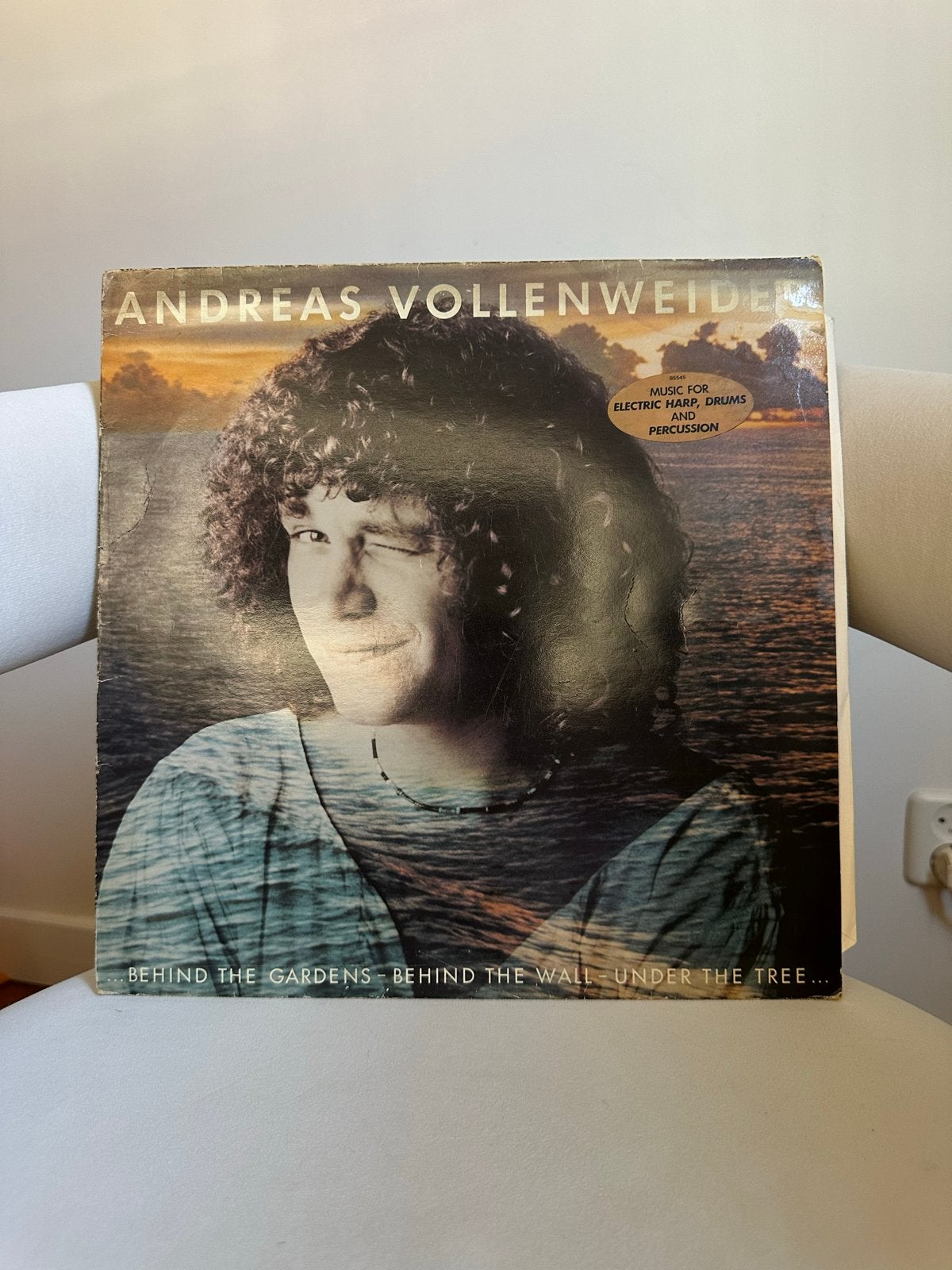 Andreas Vollenweider - Behind the Gardens LP (1981), Cd's en Dvd's, Ophalen, LP, Gebruikt, Elektronisch