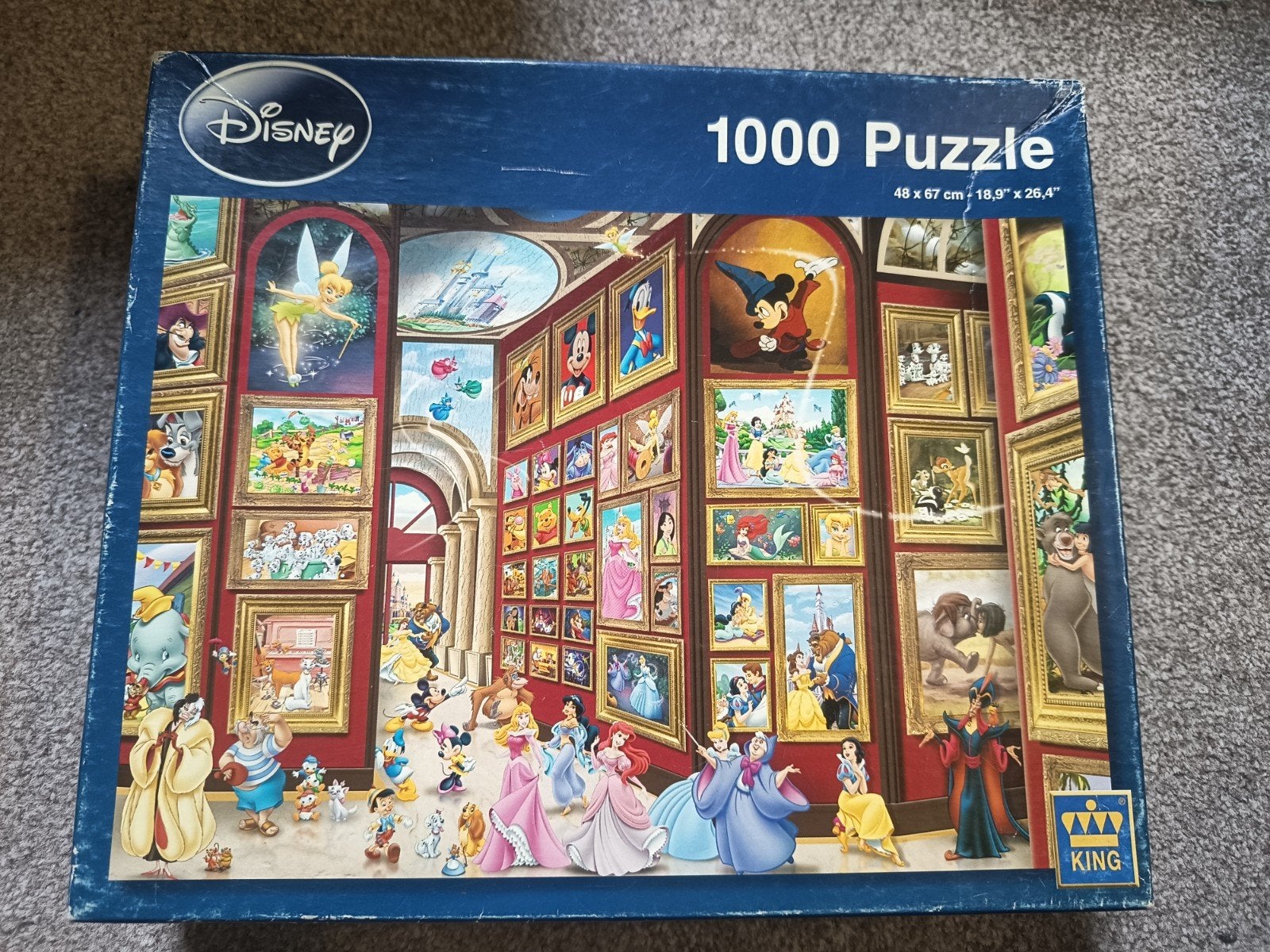 Disney 1000 stukjes puzzel - Disney Gallery, Ophalen of Verzenden