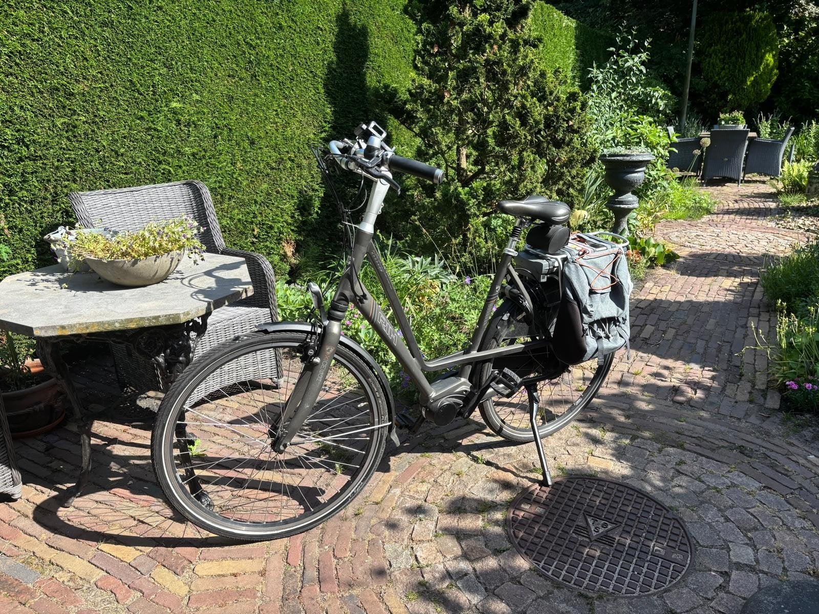 RIH Omega E-bike - Zo goed als nieuw, Fietsen en Brommers, Elektrische fietsen, Zo goed als nieuw, 51 tot 55 cm, 50 km per accu of meer