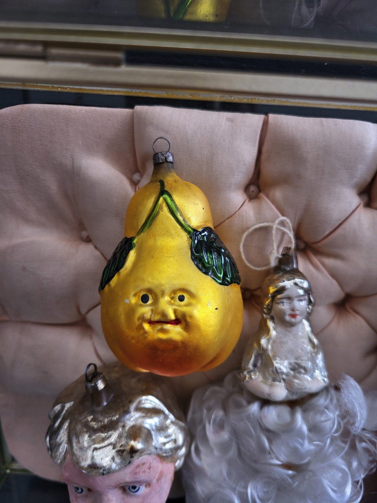 Leuke oude kerstversiering peer, Diversen, Ophalen of Verzenden