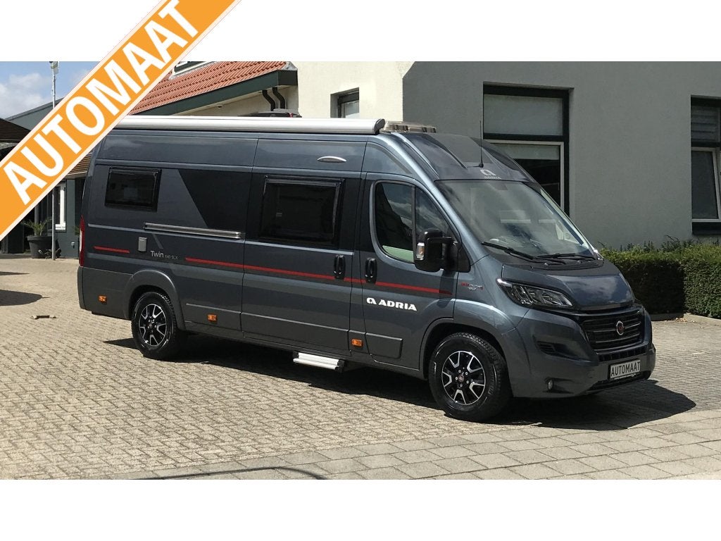 Adria Twin 640 SLX, Automaat, Buscamper of Camperbus, Ringverwarming, Fiat