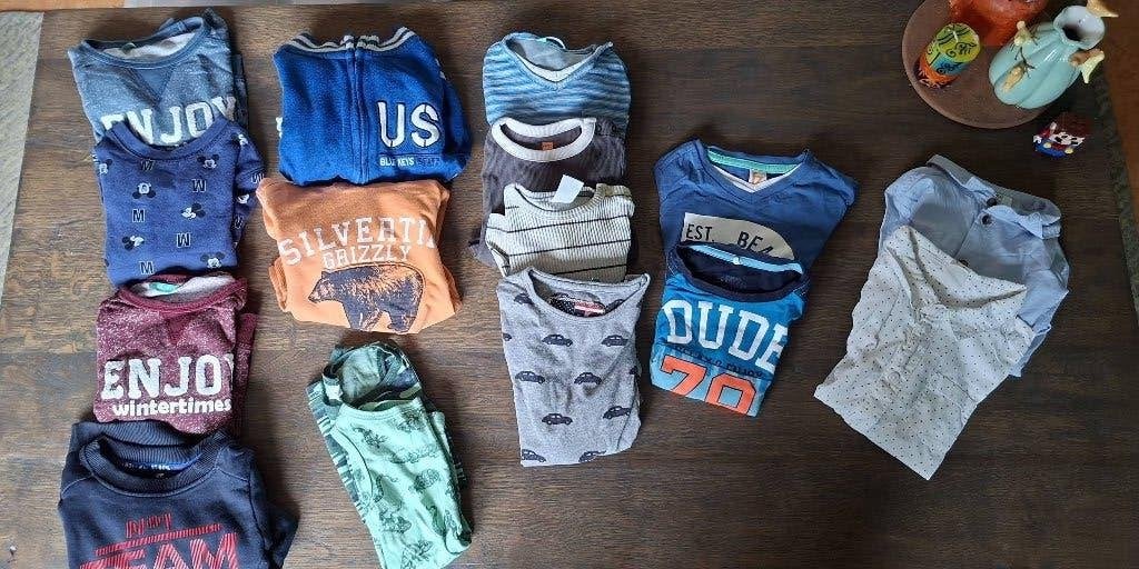 Kledingpakket maat 92 (16 stuks), Kinderen en Baby's, Ophalen, Gebruikt, Jongen, Setje