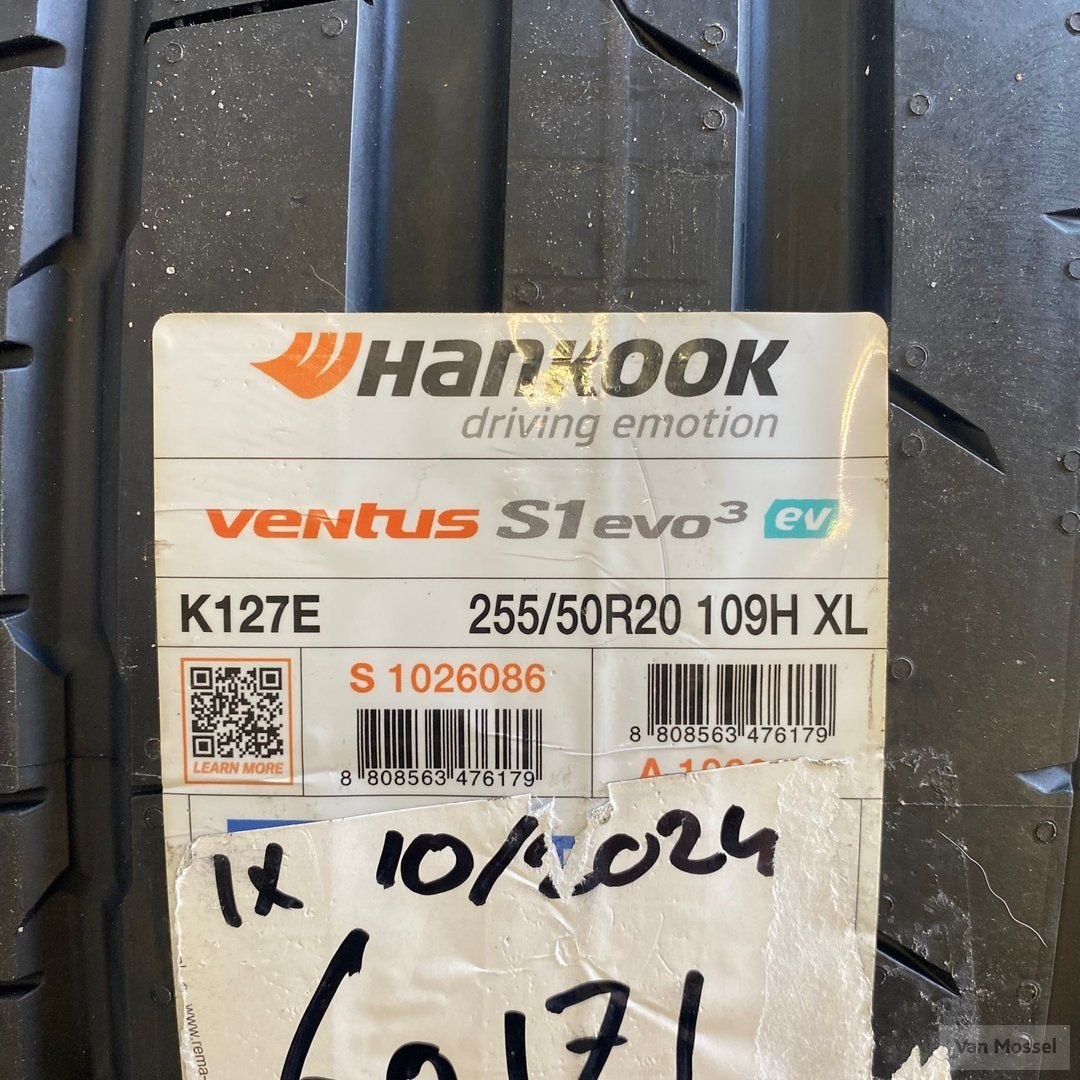 Hankook Ventus S1 Evo 3 EV 255/50/R20 109H XL, Auto-onderdelen, Banden en Velgen, Gebruikt, 255 mm, -, -