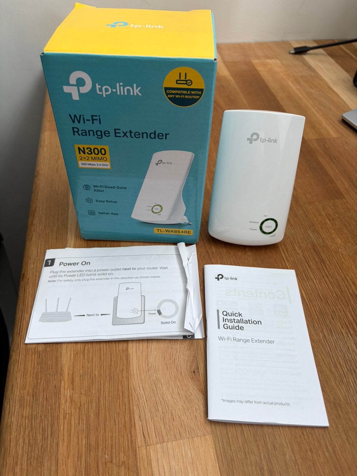 TP-Link TL-WA850RE – WiFi Repeater – 300 Mbps, Ophalen, Zo goed als nieuw