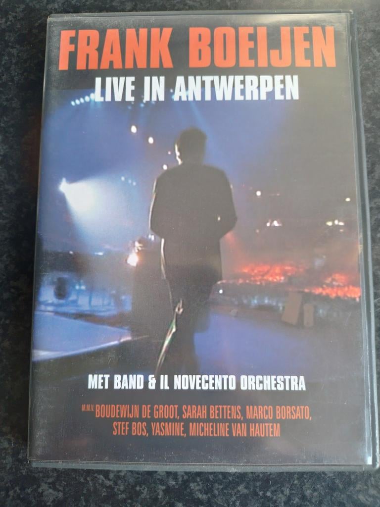 Frank Boeijen "live in Antwerpen" 2003 -DVD, Alle leeftijden, Ophalen of Verzenden, Gebruikt, Muziek en Concerten