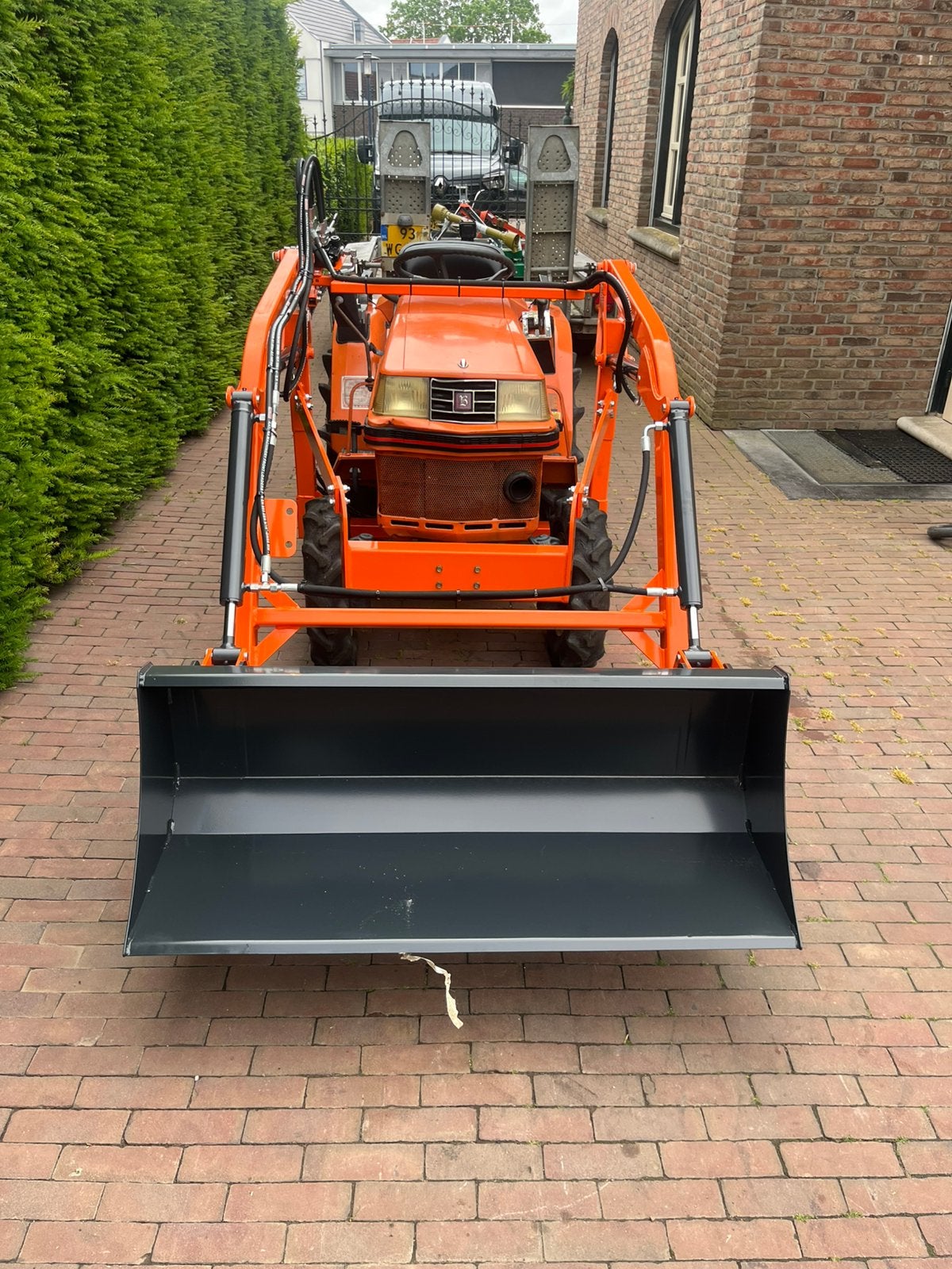 Nette kubota Minitractor met voorlader, Zakelijke goederen, Agrarisch | Tractoren, Overige merken, Gebruikt, Tot 2500, Ophalen of Verzenden
