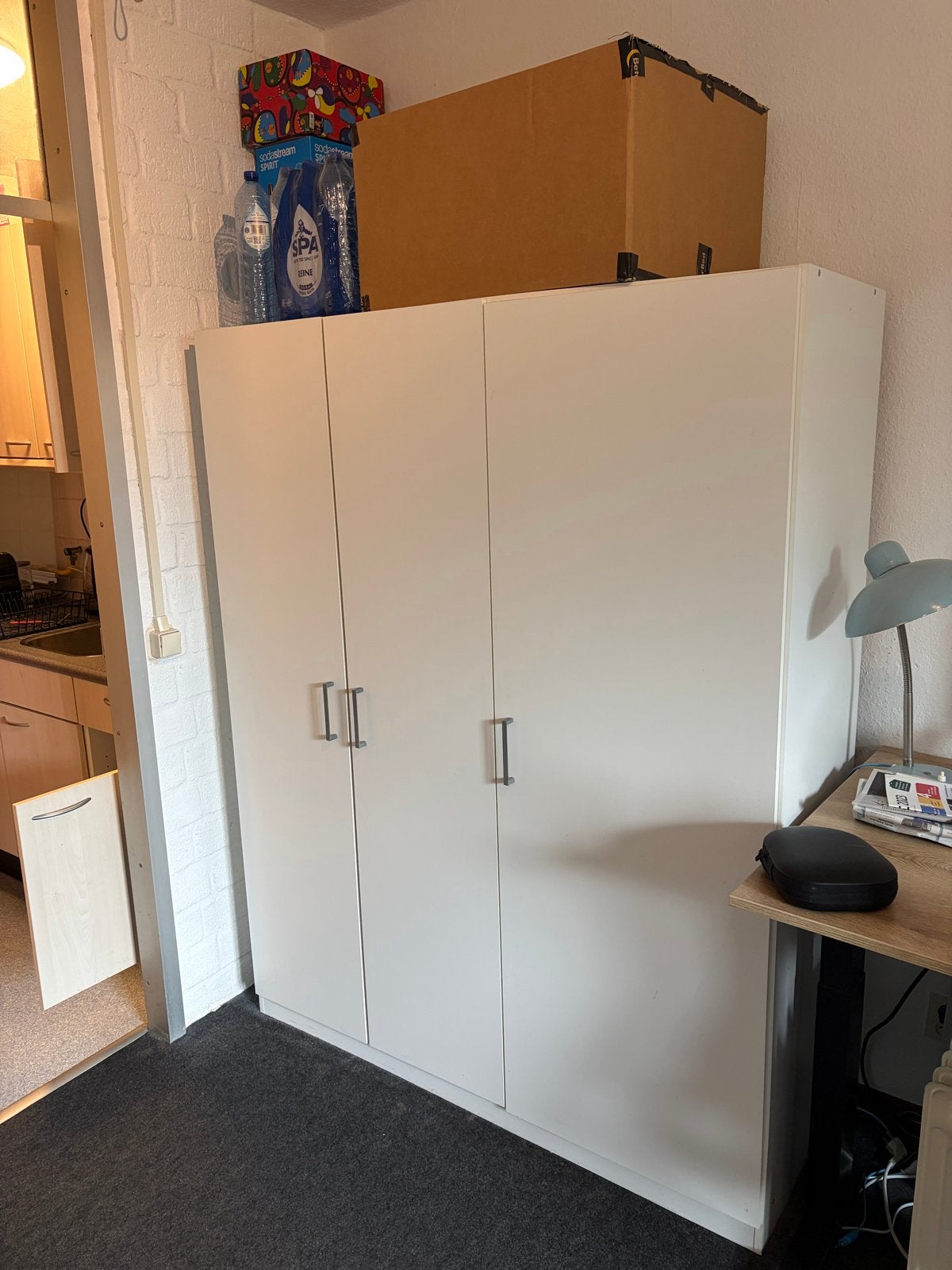 Kledingkast IKEA - Mag weg voor een klein prijsje!, Huis en Inrichting, Ophalen, Gebruikt, 100 tot 150 cm, 200 cm of meer