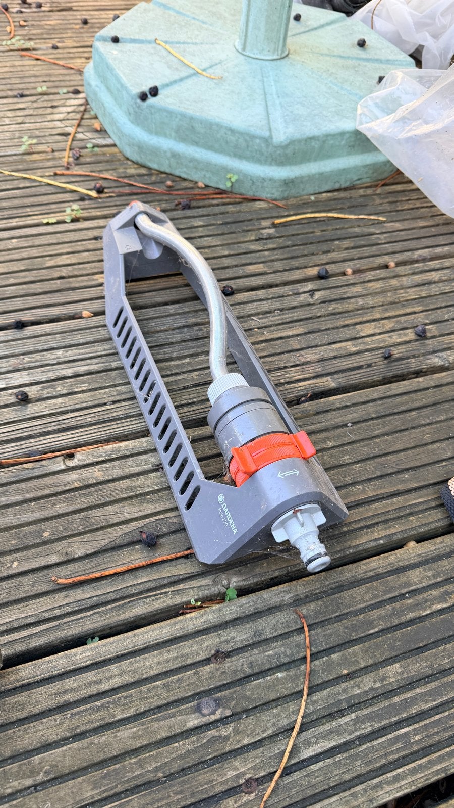 Gardena Zwenksproeier AquaZoom Compact, Tuin en Terras, Ophalen, Gebruikt, Zwenksproeier