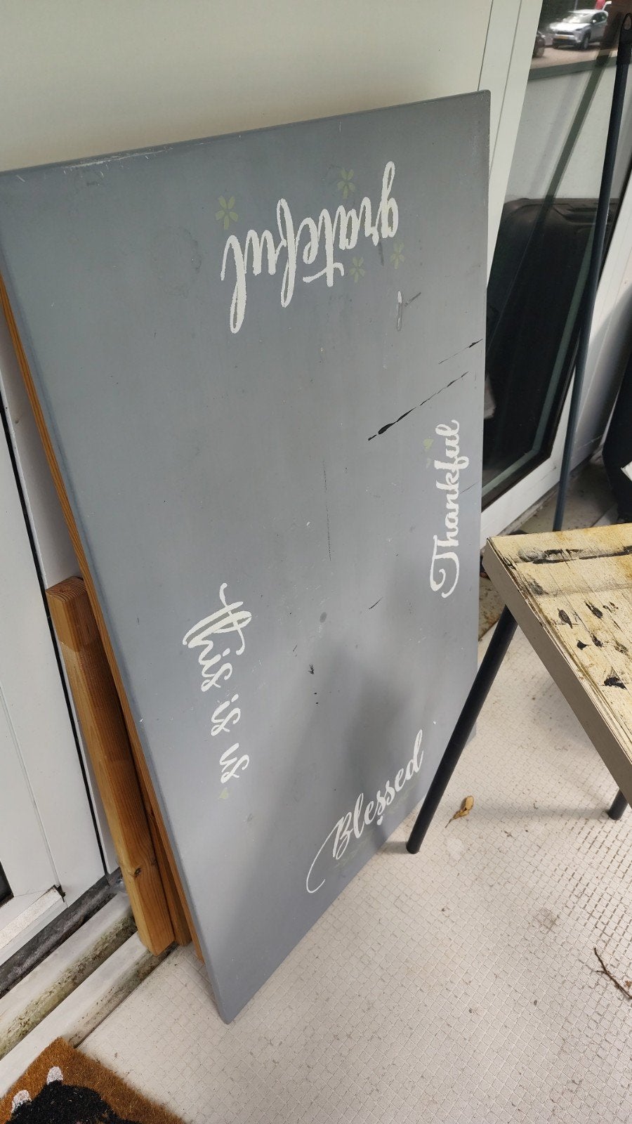 Gratis tafel met 4 poten, Huis en Inrichting, Tafels | Eettafels, Ophalen
