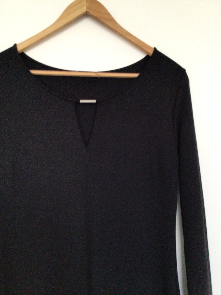 Juffrouw Jansen Jurk Zwart XXL, Zwart, Maat 46/48 (XL) of groter, Ophalen of Verzenden, Knielengte