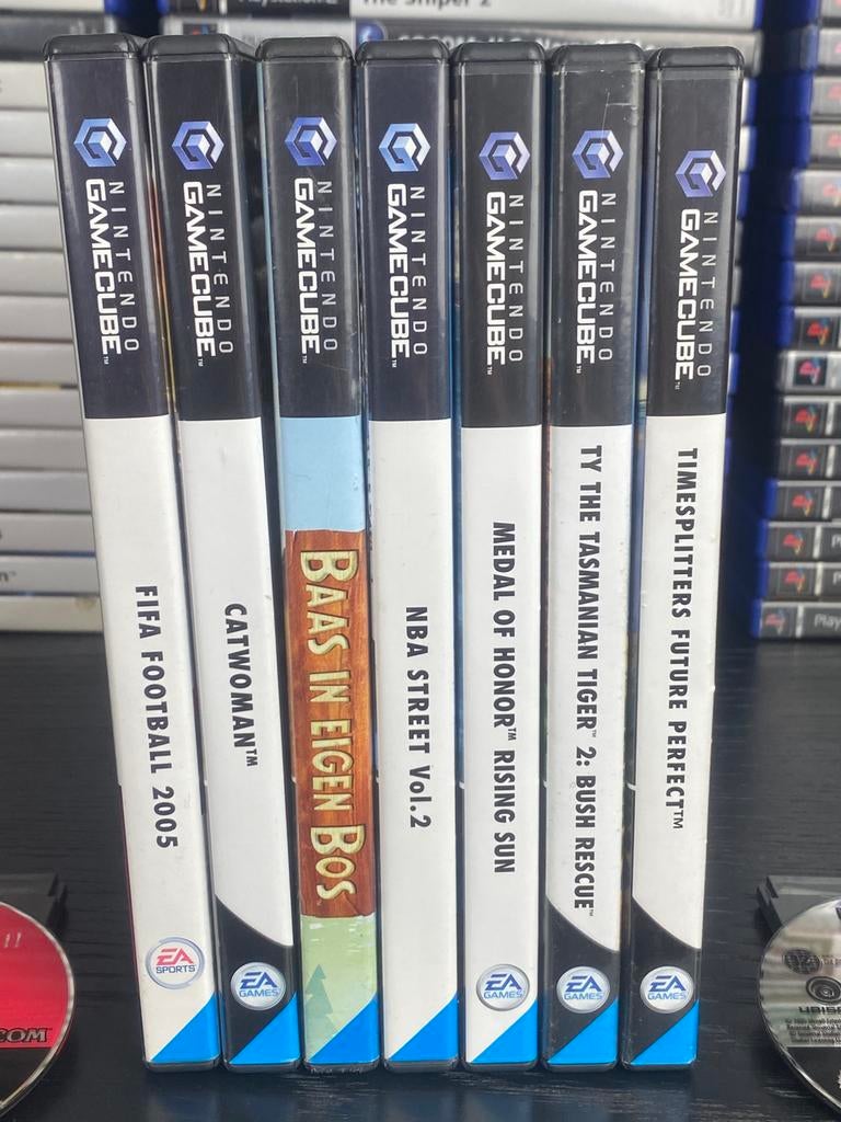 Nintendo GameCube Collectie - TimeSplitters TY 2 NBA Street, Spelcomputers en Games, Games | Nintendo GameCube, Vanaf 18 jaar