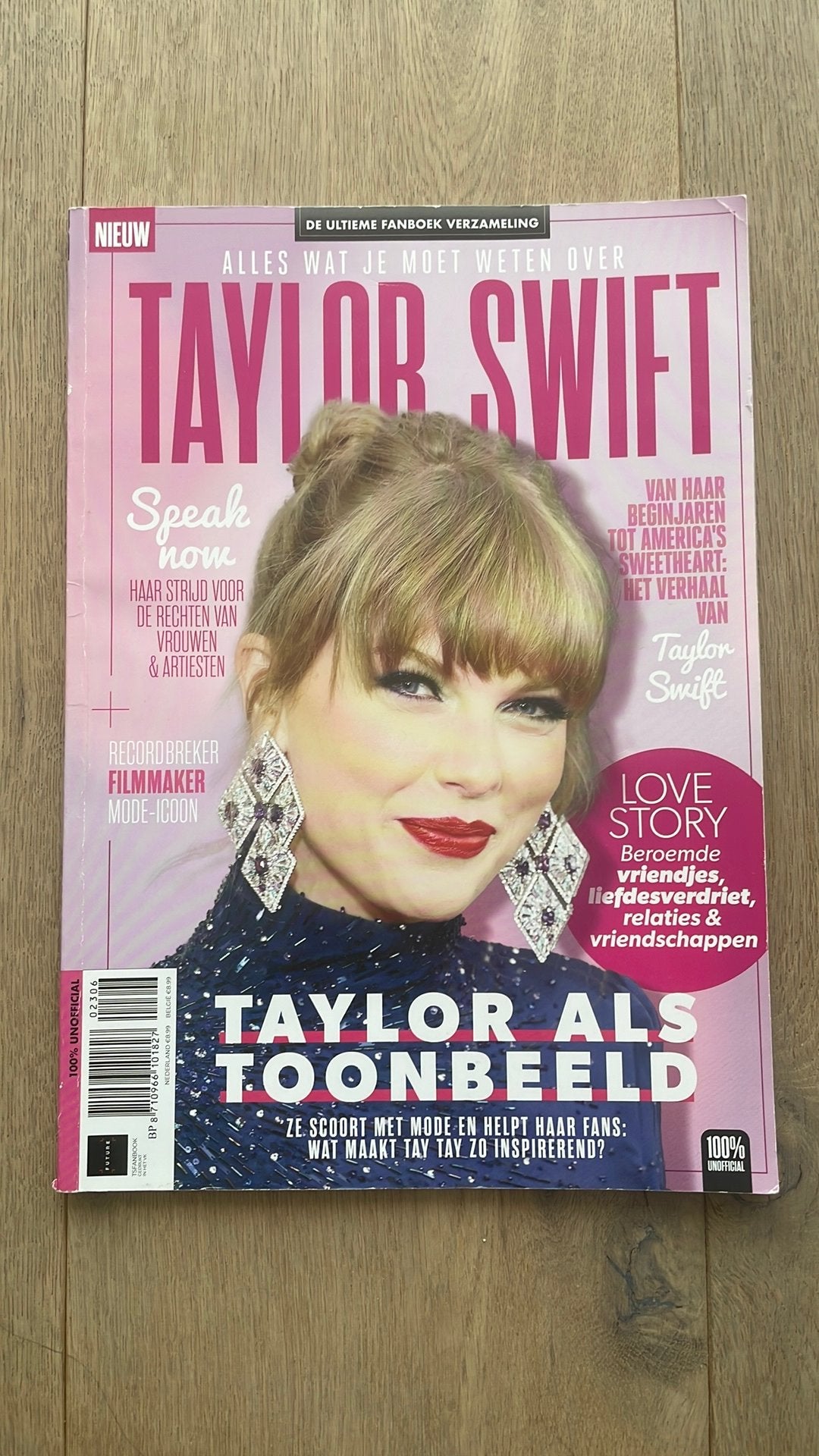 Taylor Swift fanboek tijdschrift, Boeken, Tijdschriften en Kranten, Ophalen of Verzenden, Zo goed als nieuw, Muziek, Film of Tv