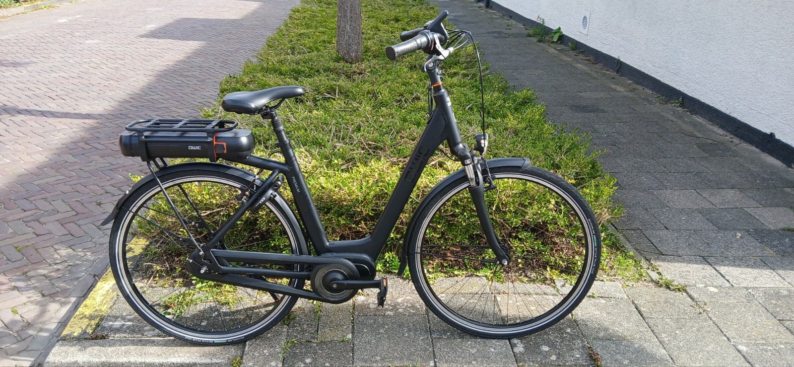 Qwic elektrische fiets - 54cm frame 417Wh accu, middenmotor, Ophalen, Qwic, Gebruikt, -
