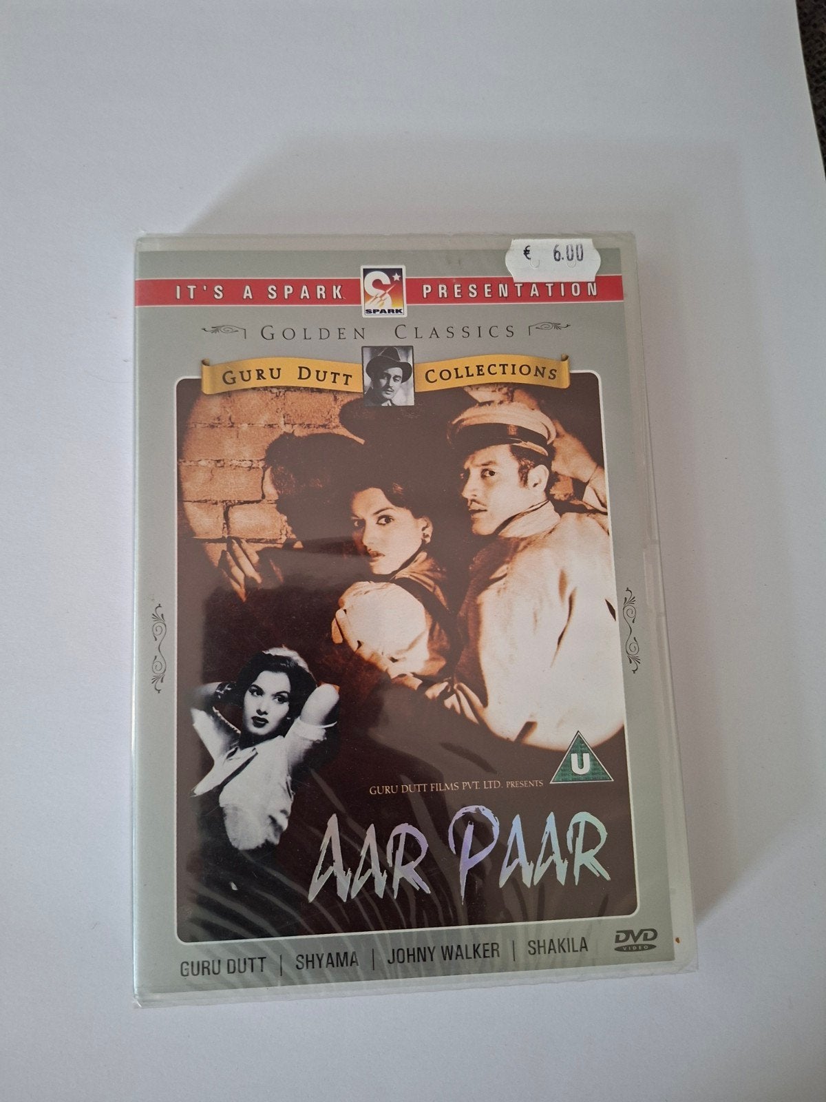 Aar Paar - Guru Dutt Golden Classics DVD, Alle leeftijden, Ophalen of Verzenden, Gebruikt, Inclusief doosje