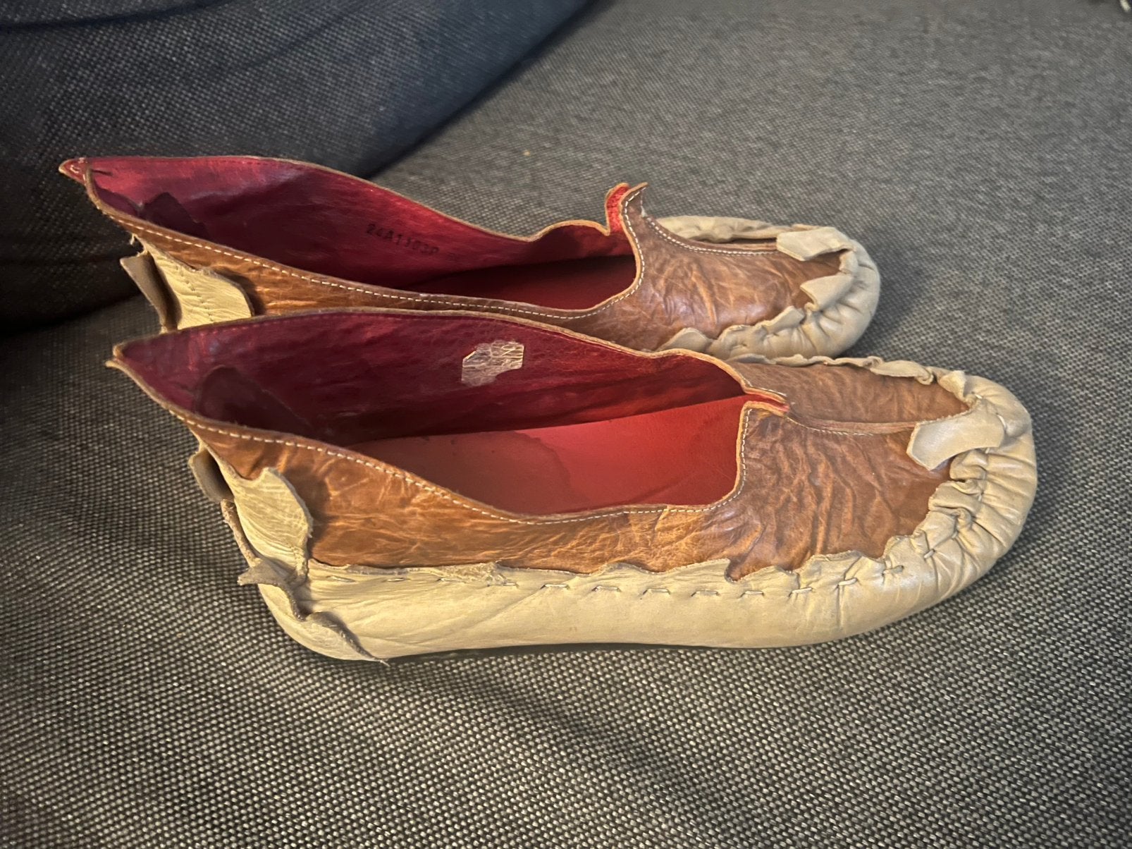 Jan Jansen aparte schoenen maat 41 in prima staat, Bruin, Instappers, Ophalen of Verzenden, Gedragen