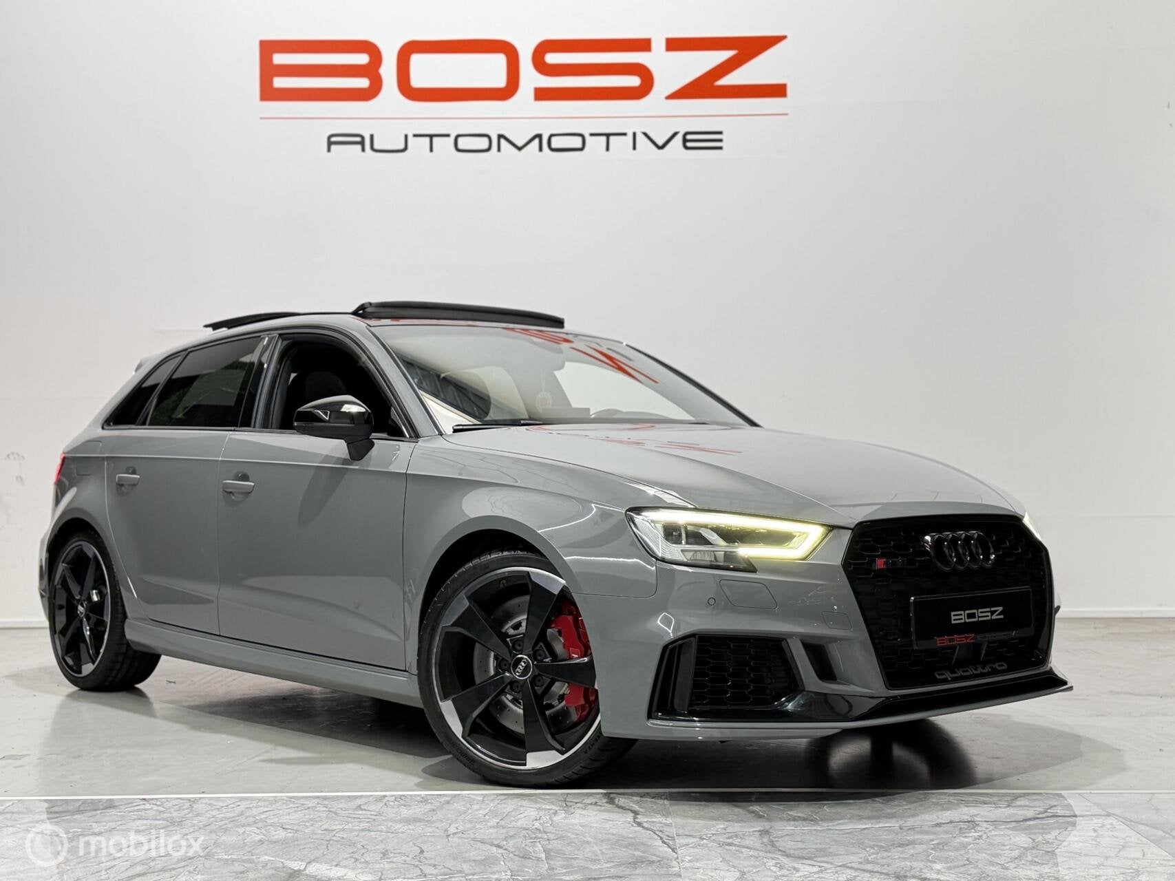 Audi RS3 2.5 TFSI QUATTRO PANO B&O NARDO KEYLESS MAGNETIC, Automaat, RS3, Met garantie (alle), Leder