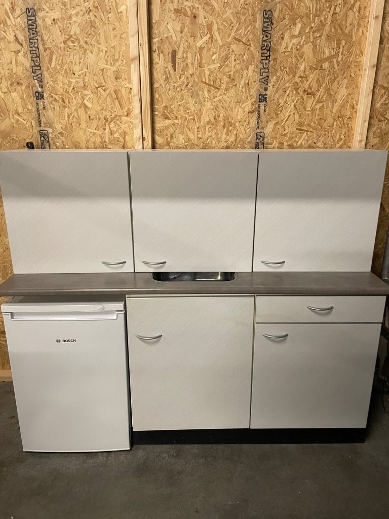 Keukenblok 180cm, Ophalen, Gebruikt, 150 tot 200 cm, Minder dan 100 cm