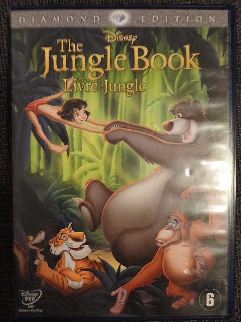 The Jungle book: diamond edition, Europees, Inclusief DVD, Animatie, Verzenden