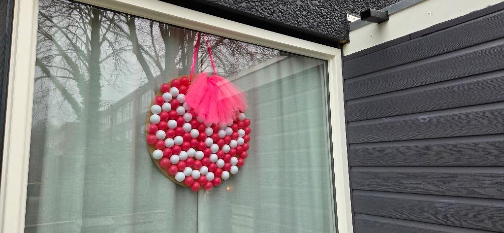 Te Koop Beschuit met Muisjes, Kinderen en Baby's, Kraamcadeaus en Geboorteborden, Ophalen, Zo goed als nieuw, Geboortebord