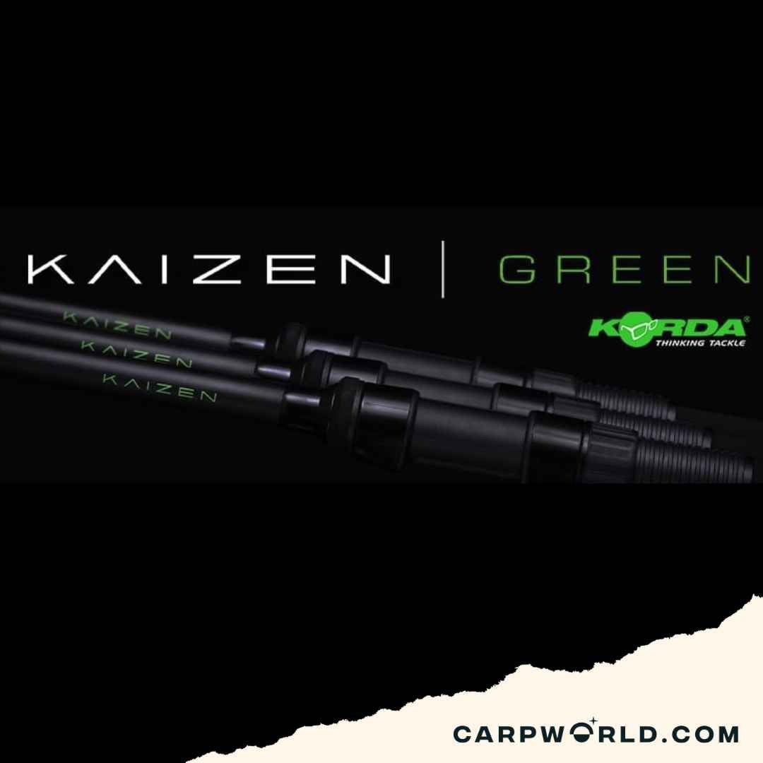 KAIZEN GREEN 10ft 3,5 lb Werphengel - Zo goed als nieuw, Watersport en Boten, Hengelsport | Karpervissen, Ophalen of Verzenden