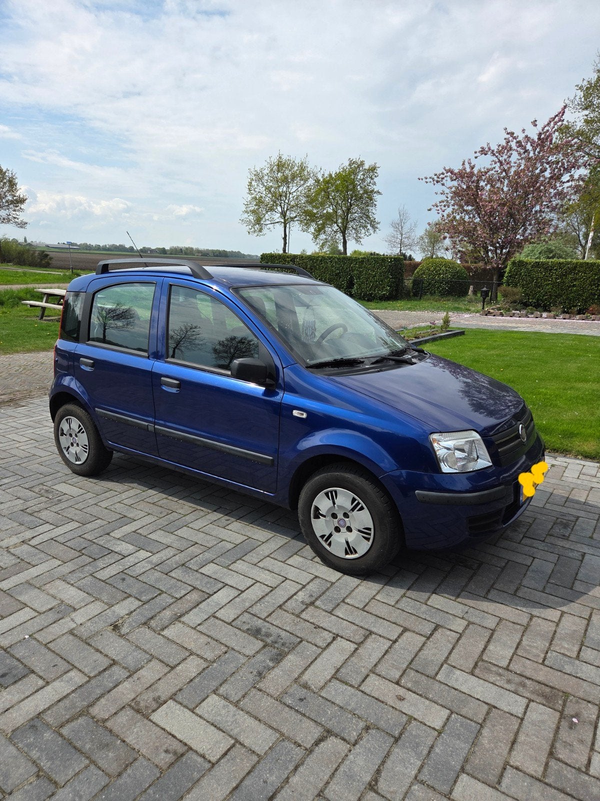 Fiat Panda 1.2 44KW 60PK 2008 Blauw, Auto's, Fiat, Voorwielaandrijving, Origineel Nederlands, Handgeschakeld, Particulier