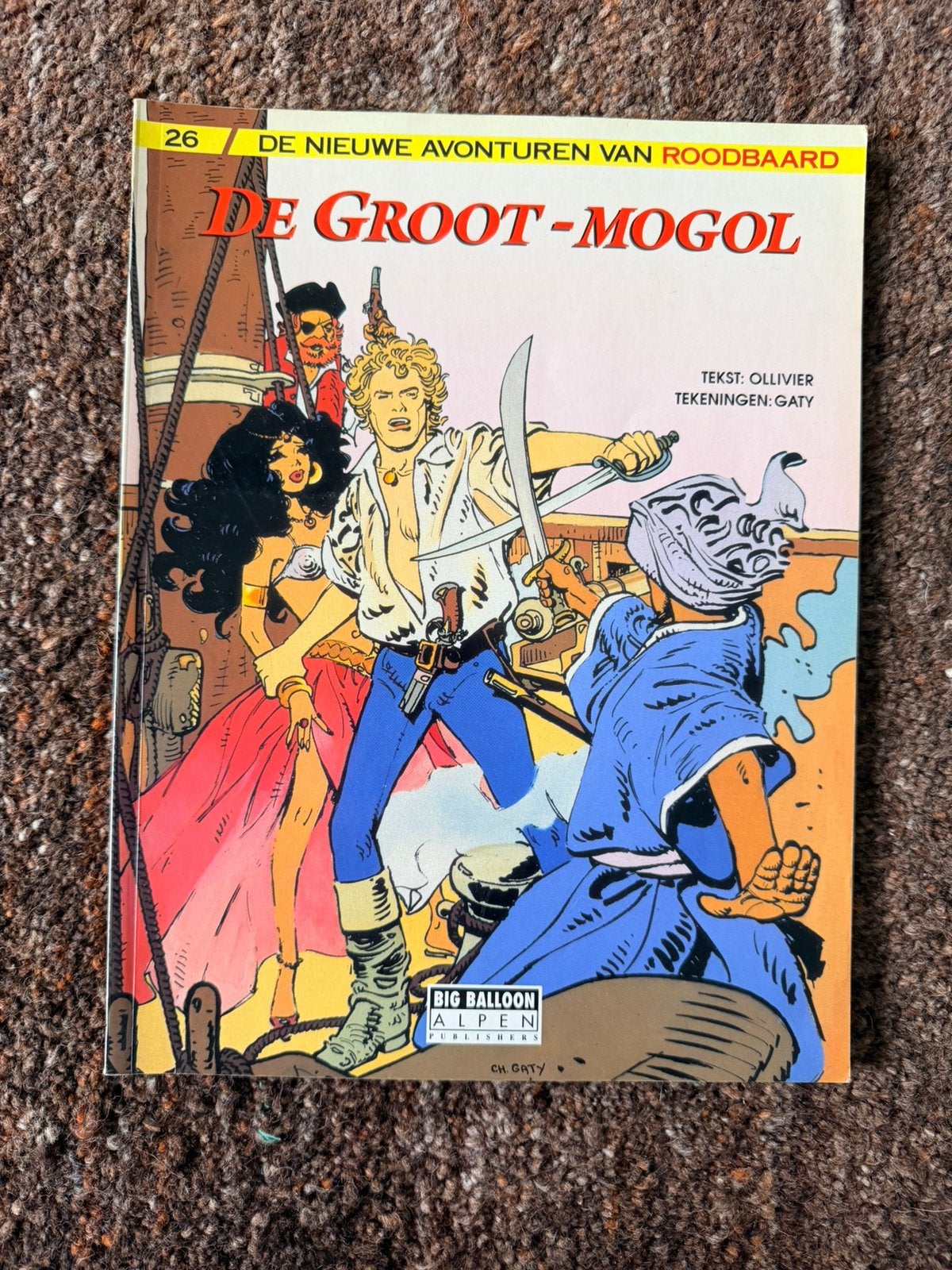 De Nieuwe Avonturen van Roodbaard - De Groot-Mogol, Boeken, Eén stripboek, Ophalen of Verzenden, Gelezen