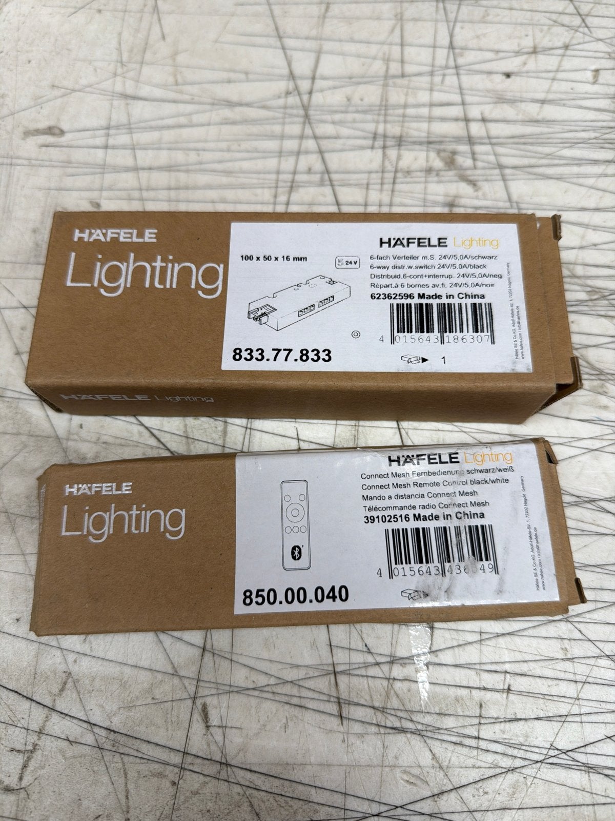 Häfele Lighting Connect Mesh Afstandsbediening & Verdeler, Nieuw, Ophalen of Verzenden, Nvt, Nvt