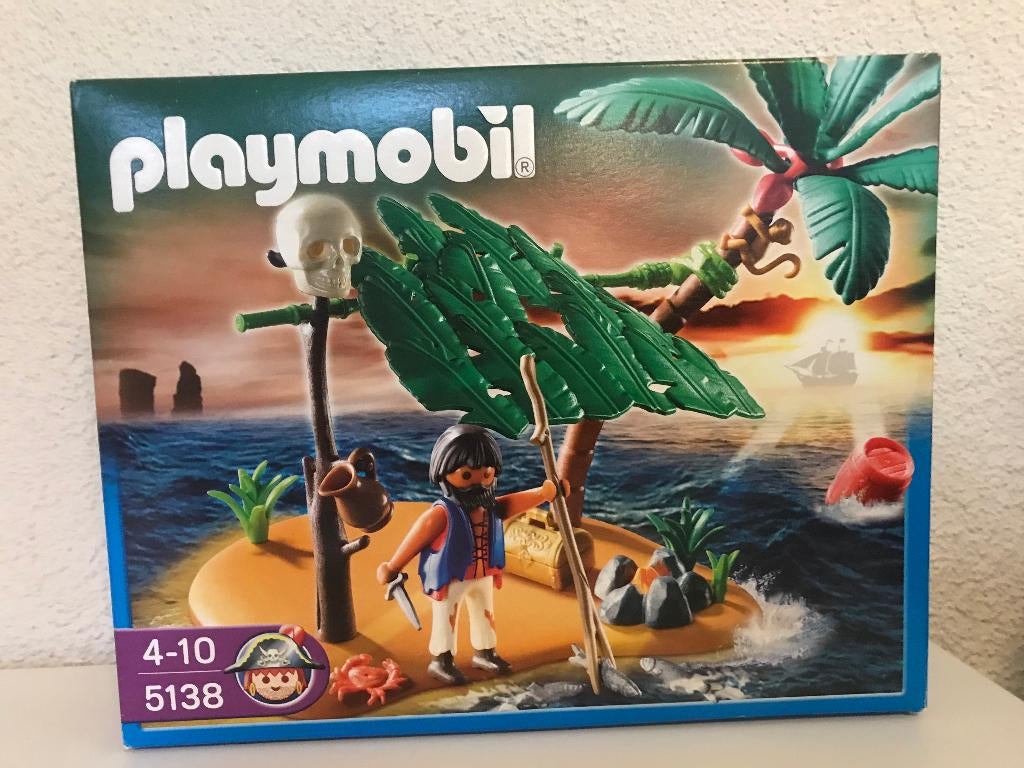 Playmobil 5138 – Piraten – Schipbreukeling, Ophalen of Verzenden, Zo goed als nieuw