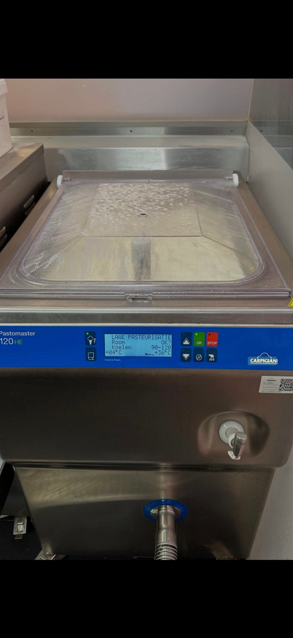 Carpigiani Pasteurketel & Telme IJsmachine - Nieuwstaat, Ophalen of Verzenden, Nieuw in verpakking, Overige typen