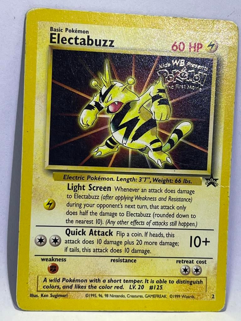 Electabuzz First Movie Promo, Ophalen of Verzenden, Zo goed als nieuw