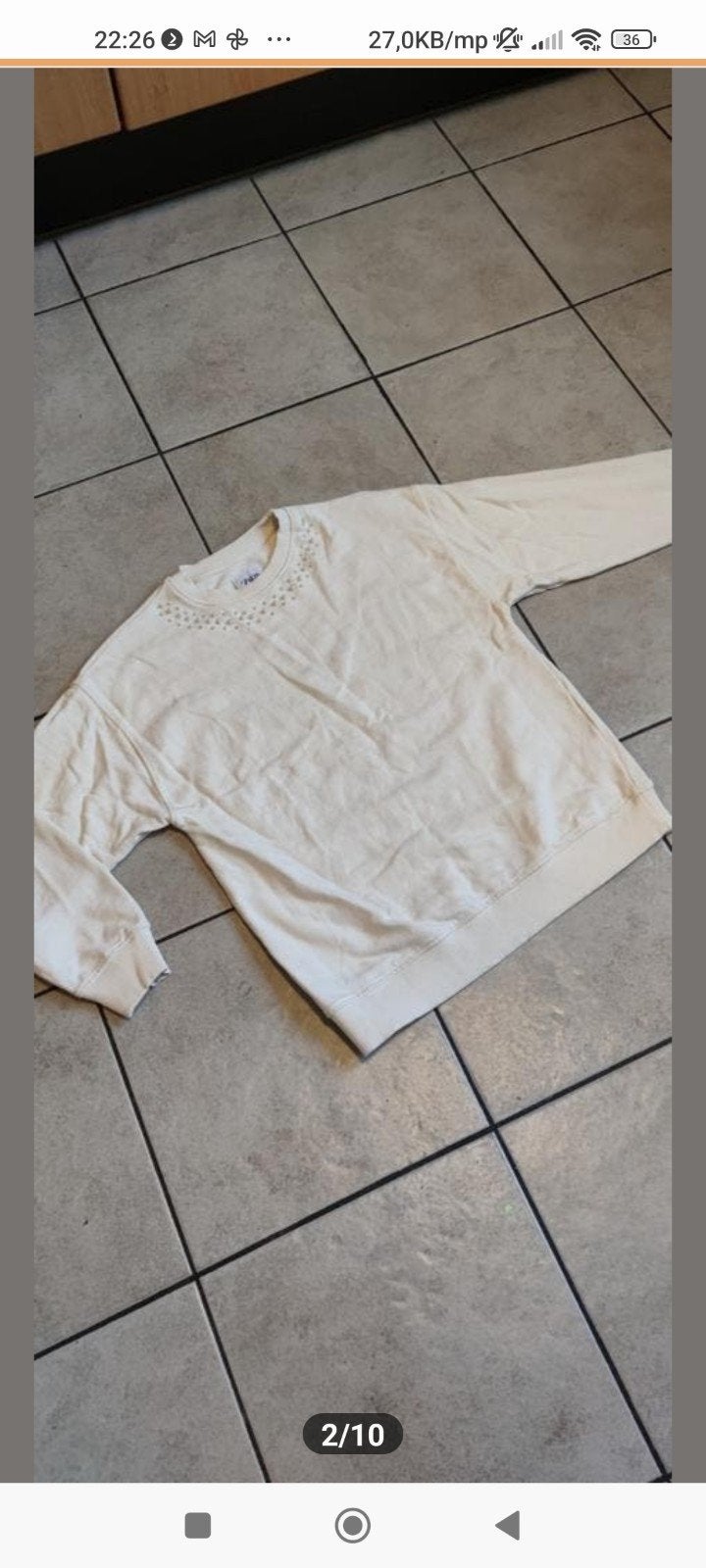 ZARA kreem kleurige trui maat 152, Ophalen of Verzenden, Zo goed als nieuw, Meisje, Trui of Vest